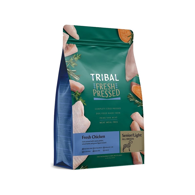 غذای خشک سگ مسن با طعم مرغ تریبال...