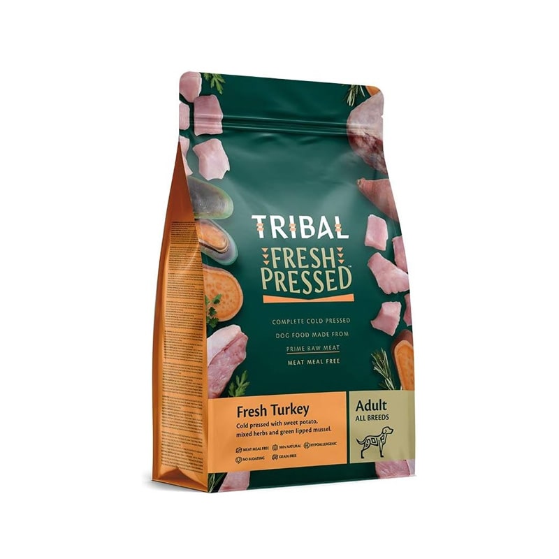 غذای خشک سگ بالغ با طعم بوقلمون تریبال...