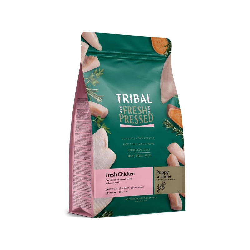 غذای خشک توله سگ با طعم مرغ تریبال...