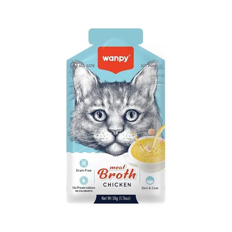 سوپ گربه با طعم مرغ ونپی