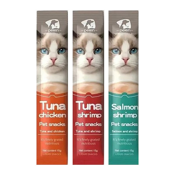 بستنی گربه با طعم ماهی تن و میگو...