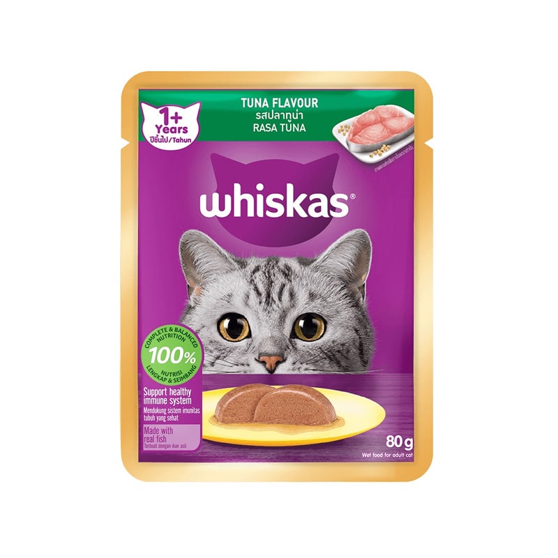 پوچ گربه بالغ با طعم ماهی تن و...