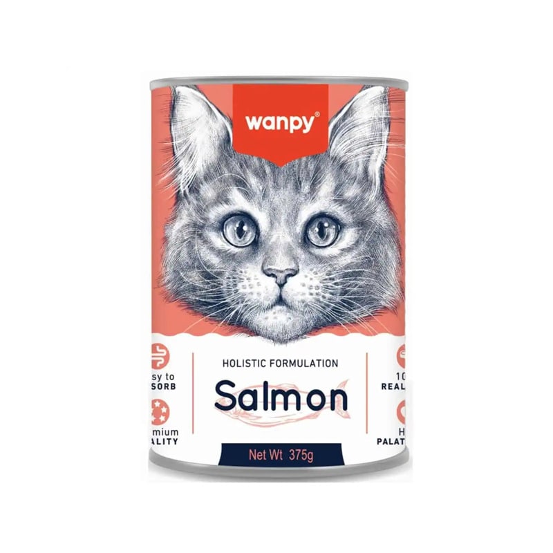 کنسرو گربه با طعم ماهی سالمون ونپی 375...