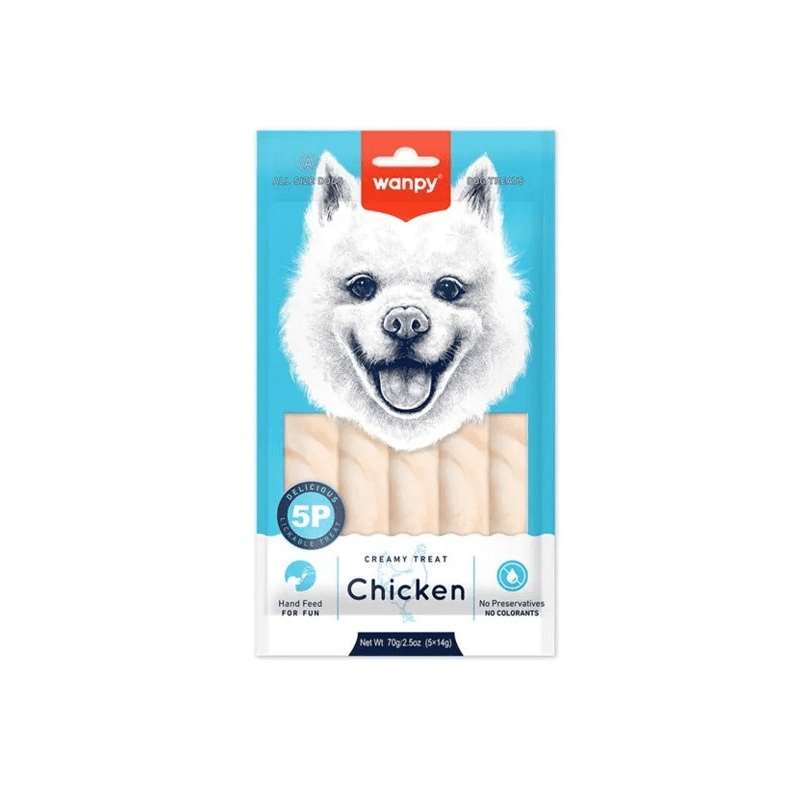 بستنی سگ ونپی با طعم مرغ ونپی 5عددی