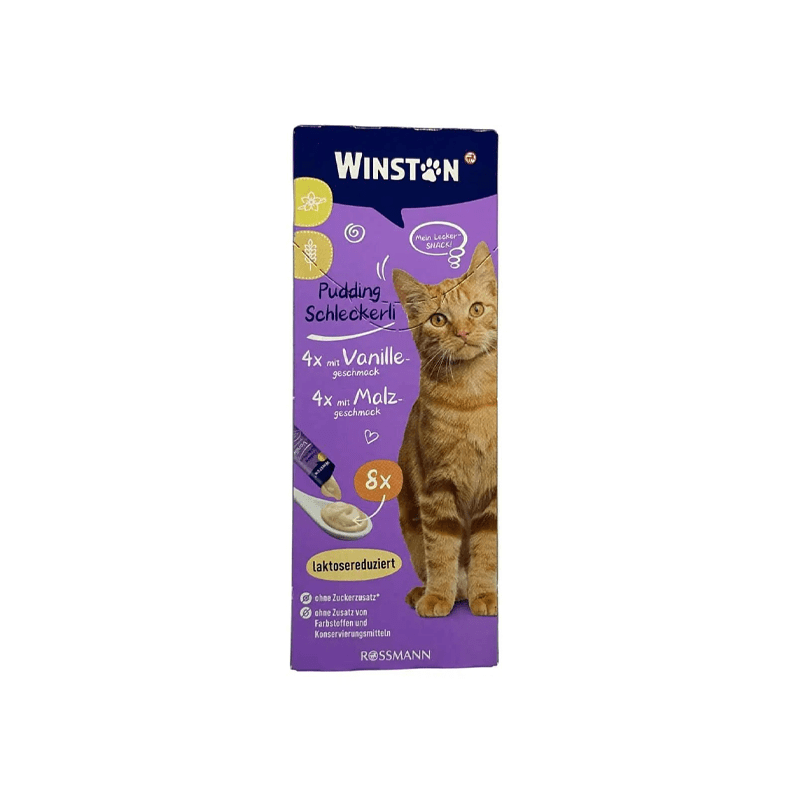 بستنی گربه با طعم وانیل و مالت وینستون