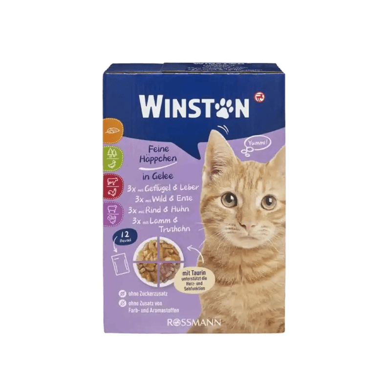 پوچ گربه در طعم های مرغ،جگر،گوشت گاو و...