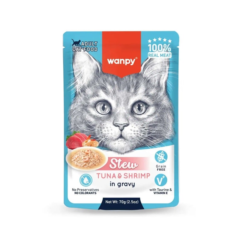 پوچ گربه بالغ با طعم ماهی تن و...