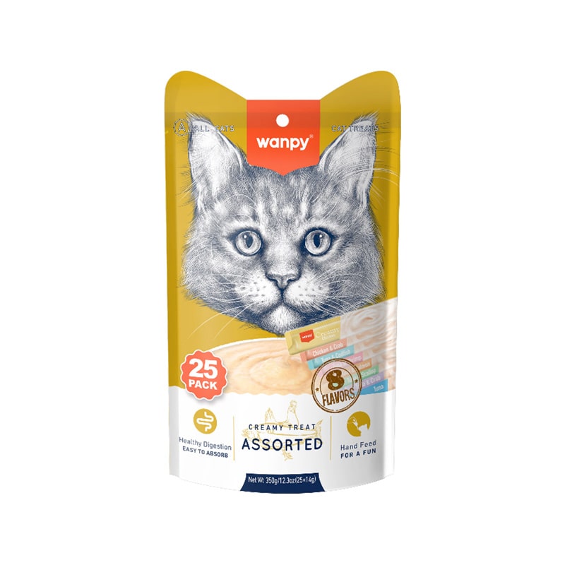 بستنی گربه با 5 طعم مختلف ونپی 25...