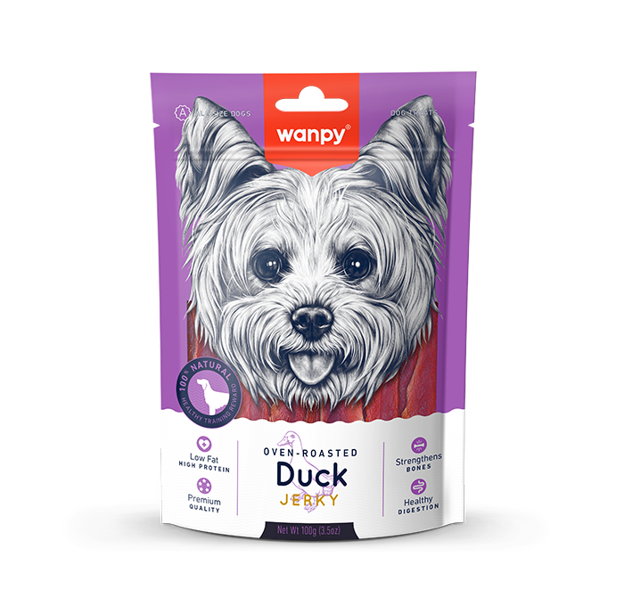 تشویقی سگ ونپی با طعم گوشت اردک 100...