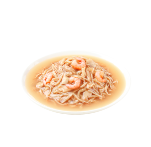 پوچ استو گربه ونپی میگو و ماهی تن