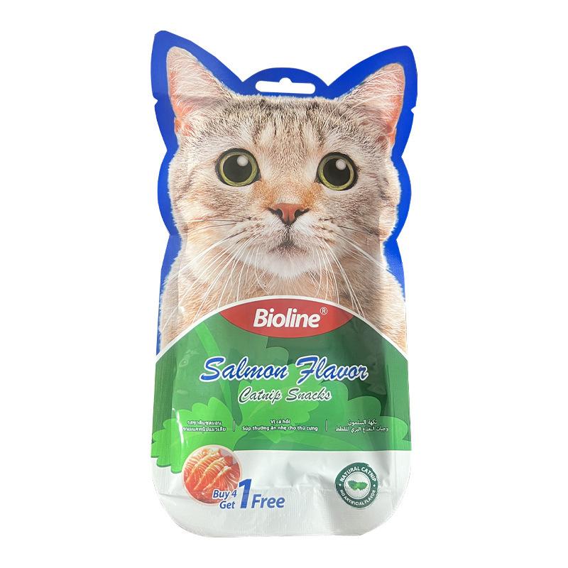 بستنی گربه بایولاین طعم سالمون – 5عددی