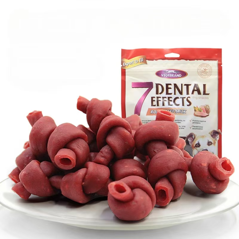 تشویقی دنتال سگ طعم گوشت 160گرم