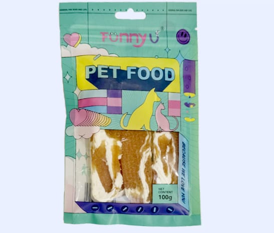 تشویقی گوشت نرم با طعم بوقلمون 100گرم