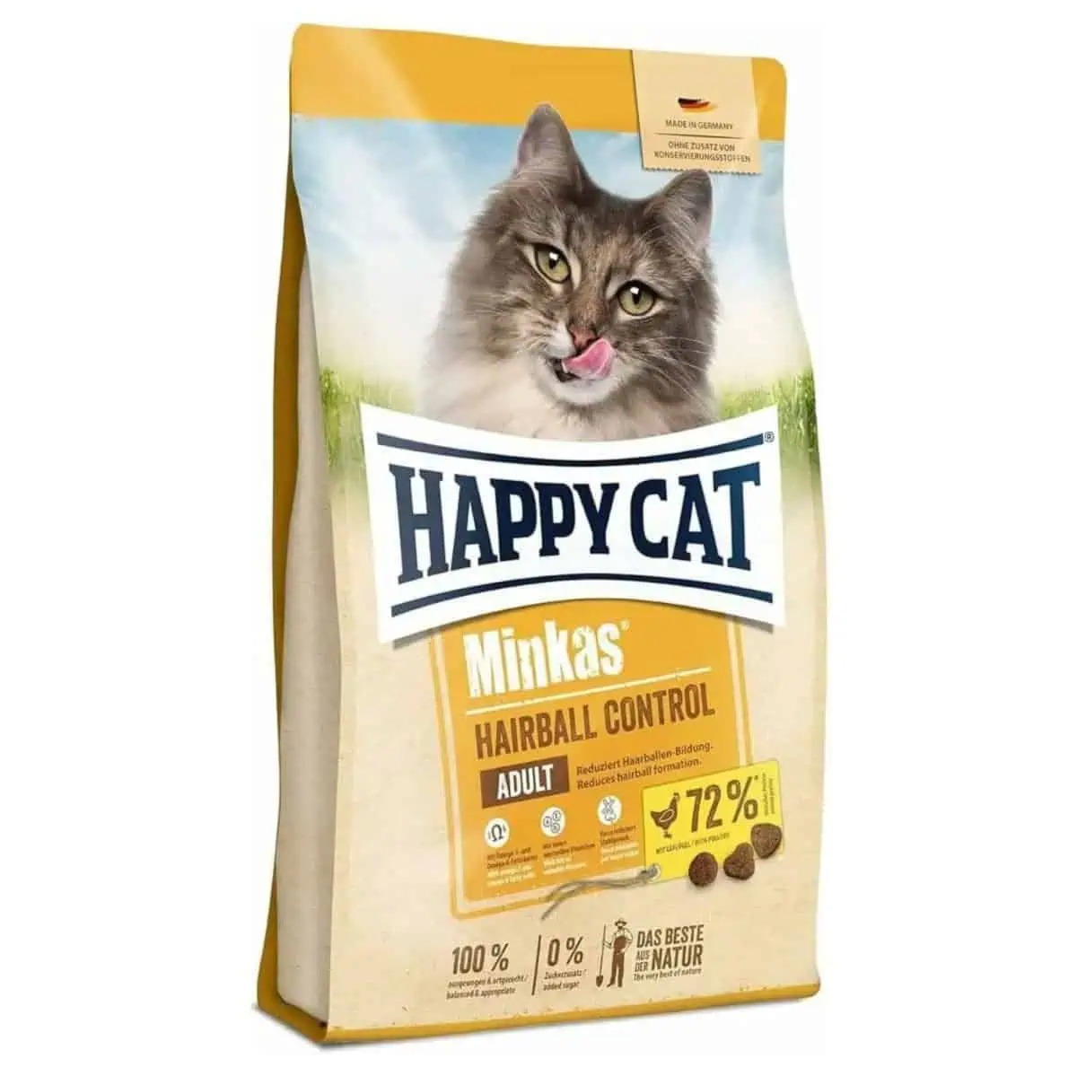 غذای خشک گربه هپی کت مینکاس هربال کنترل...