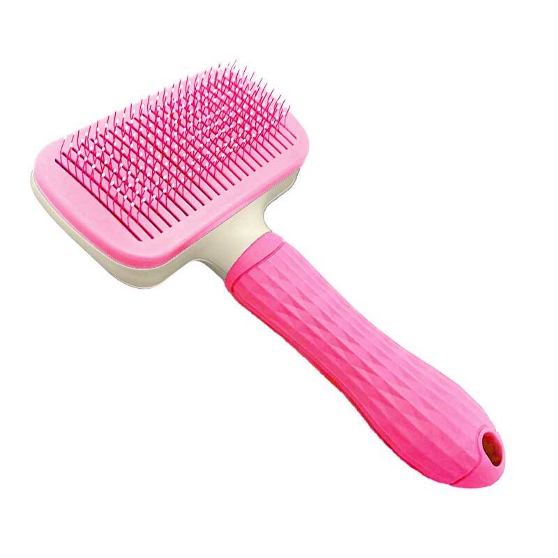 برس مو سگ و گربه با دکمه تخلیه...