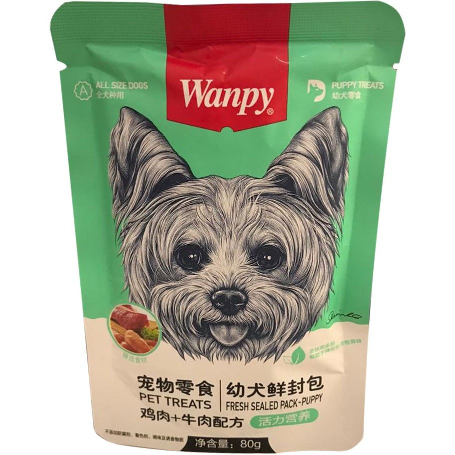 پوچ سگ ونپی طعم جگر مرغ و گوشت...