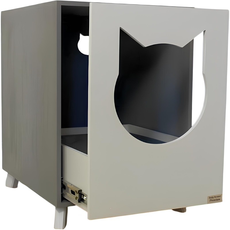 خانه چوبی گربه مدرن مدل 1132