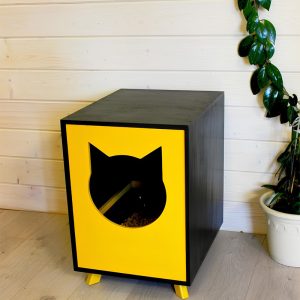 خانه چوبی گربه مدرن مدل 1132