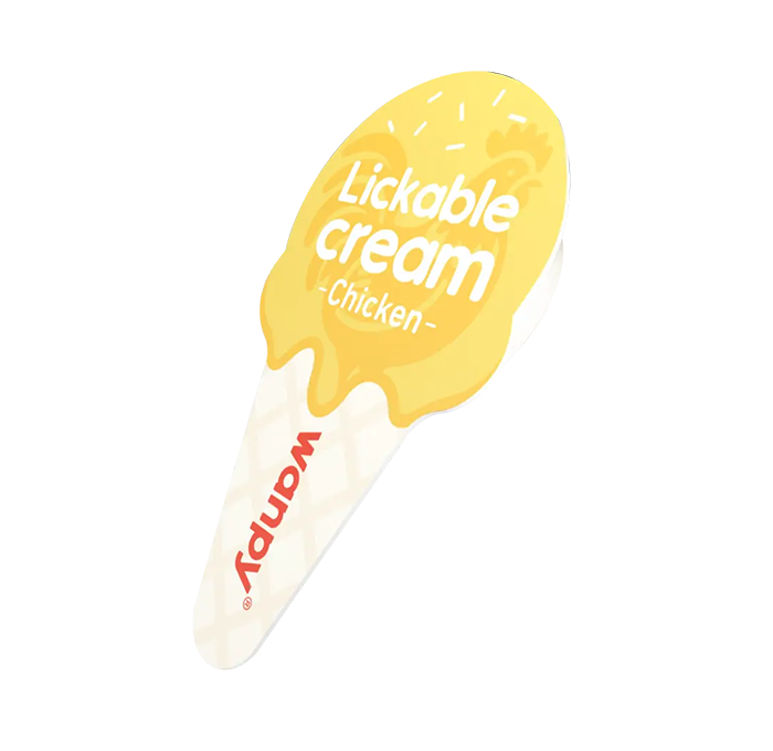 بستنی گربه ونپی با طعم مرغ(لیسیدنی) 16گرم –...