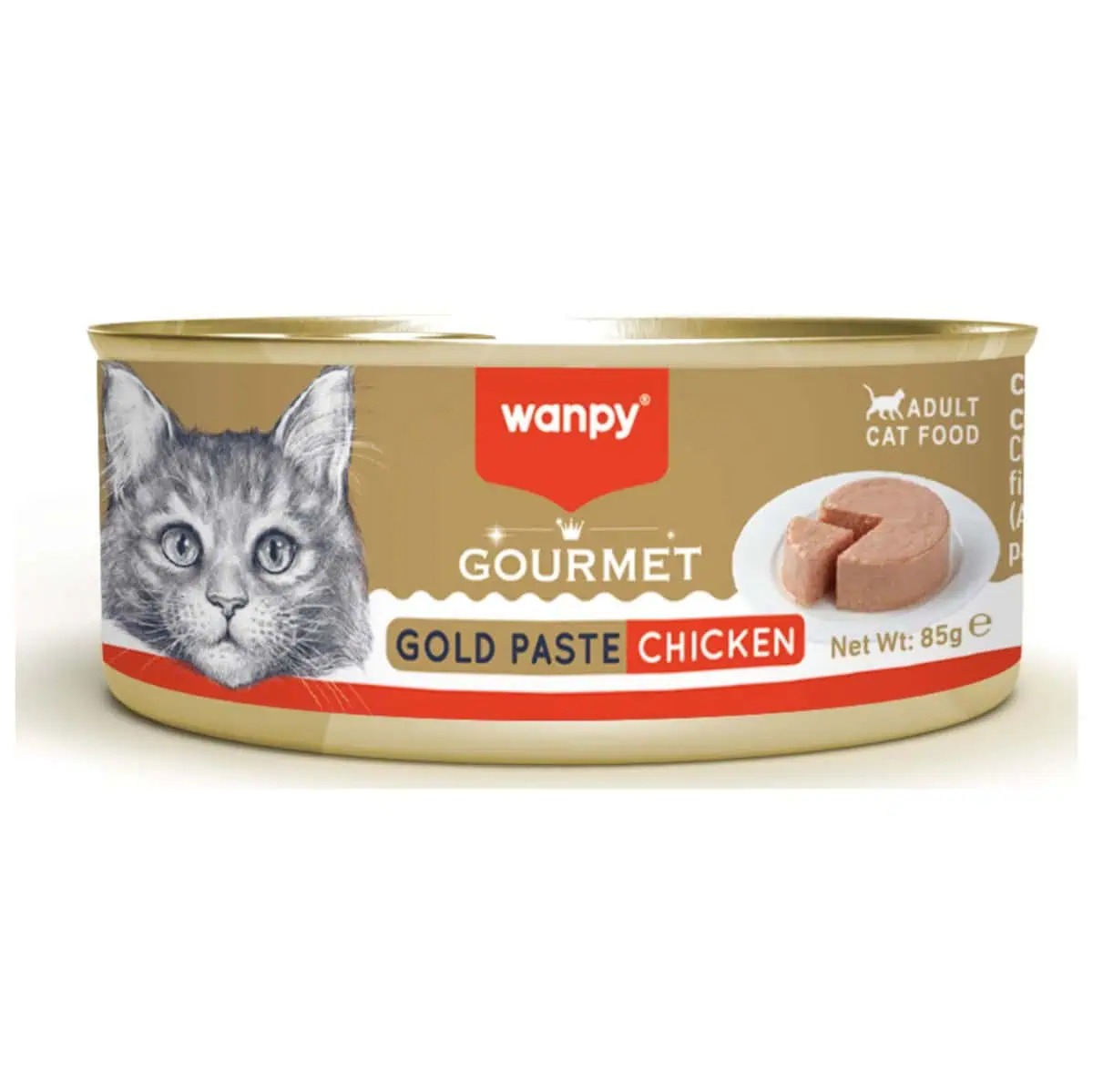 کنسرو گربه گورمت ونپی با طعم مرغ 85گرم