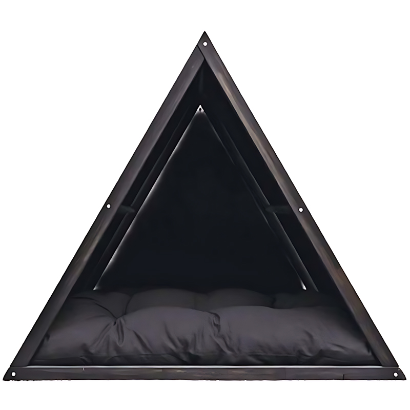 خانه چوبی گربه و سگ مدرن مدل 1129