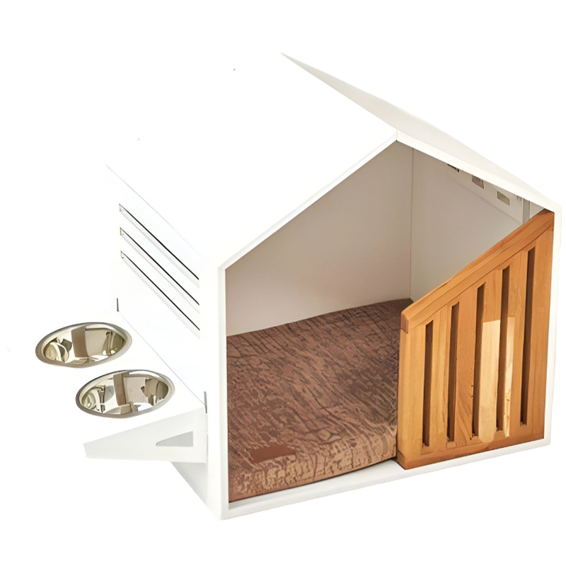 خانه چوبی گربه و سگ مدرن مدل 1140