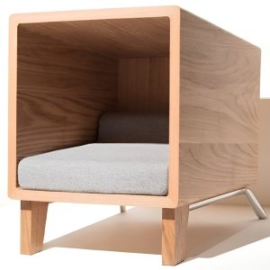 خانه چوبی گربه و سگ مدرن مدل 1142